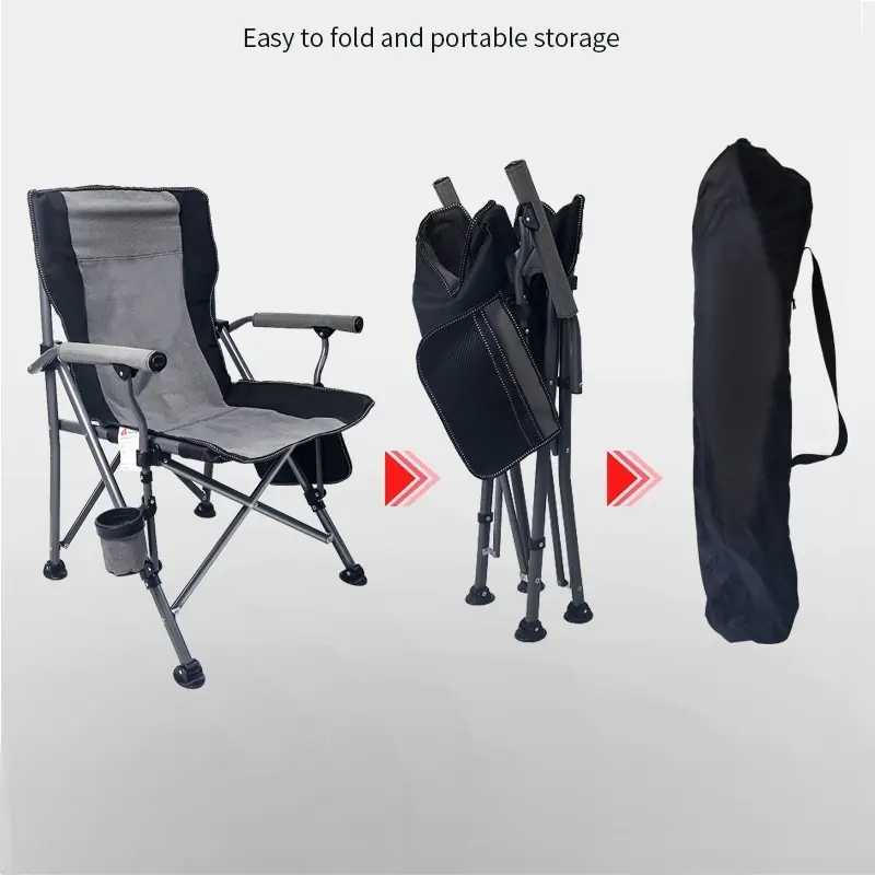 Portable Lightweight Cheap Camping Chair Easy-carrying Backrest Leisure Chair Outdoor Beach Fishing Folding Chair
