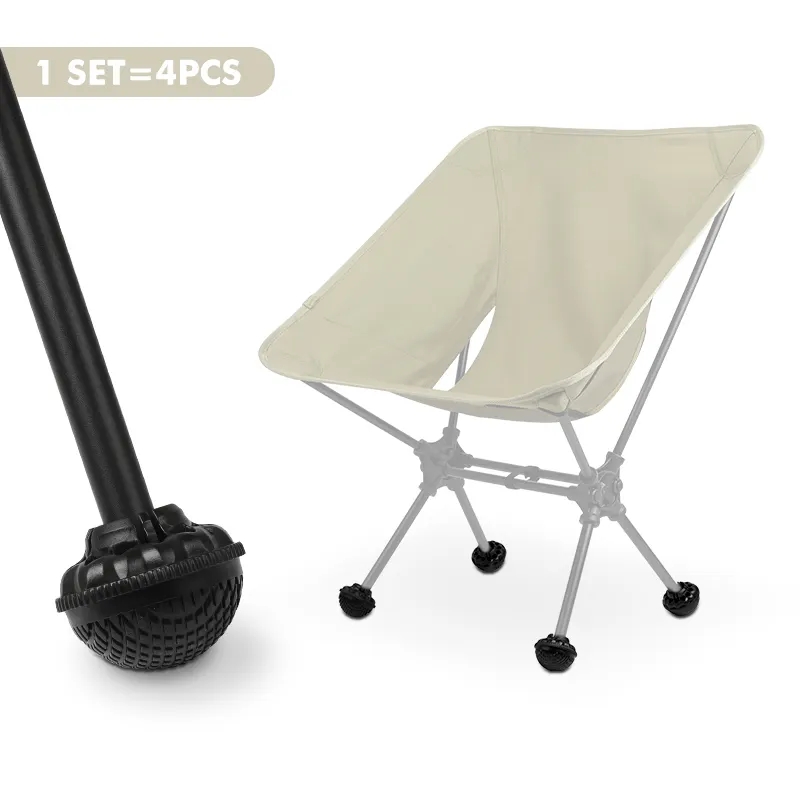  Camping Chair Accessories Chair Feet Protectors Rubber Feet for Chair Legs